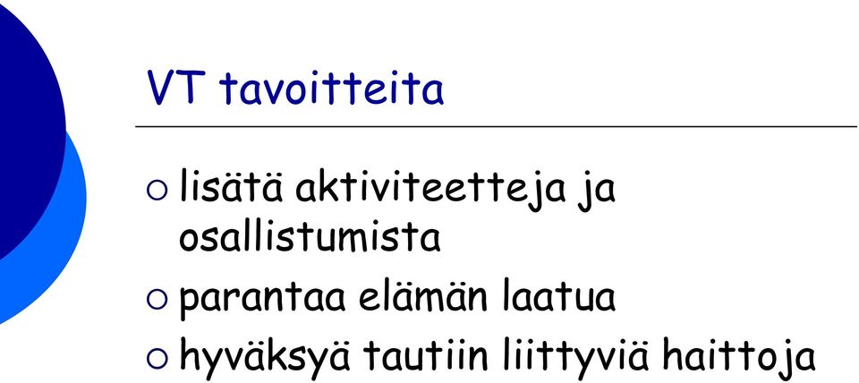 osallistumista parantaa