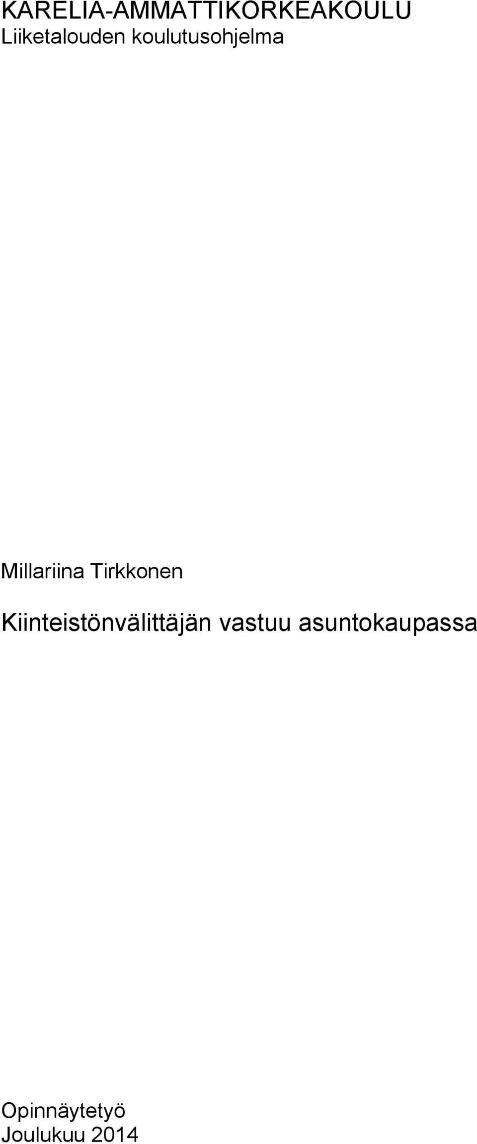 Millariina Tirkkonen