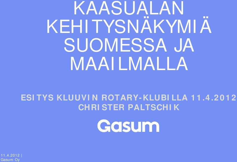 ESITYS KLUUVIN