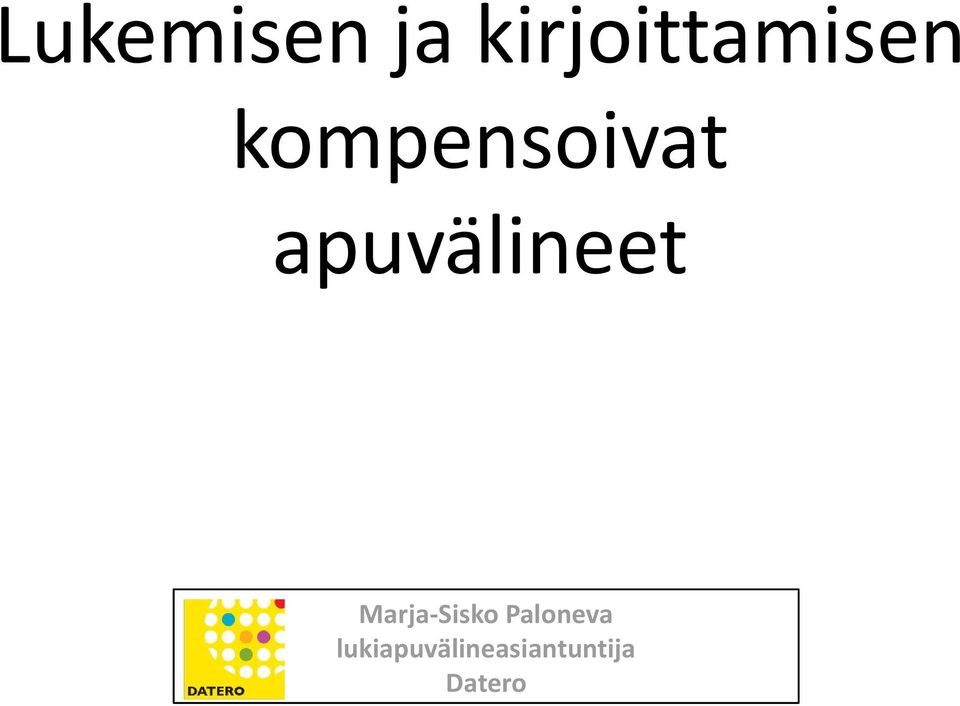 kompensoivat