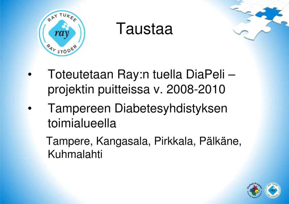 2008-2010 Tampereen Diabetesyhdistyksen