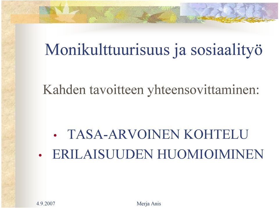 yhteensovittaminen: