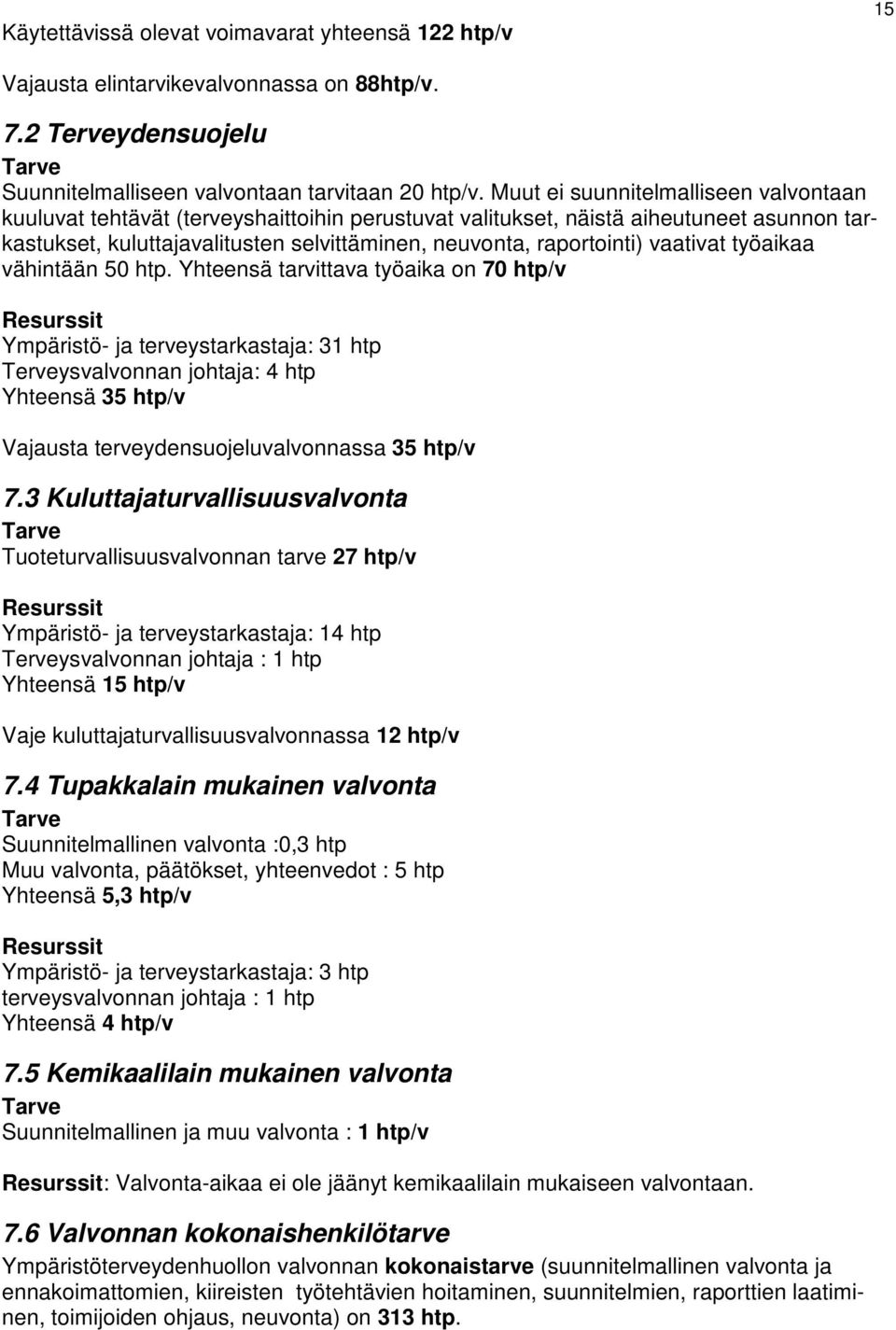 vaativat työaikaa vähintään 50 htp.
