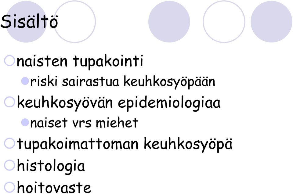 epidemiologiaa naiset vrs miehet