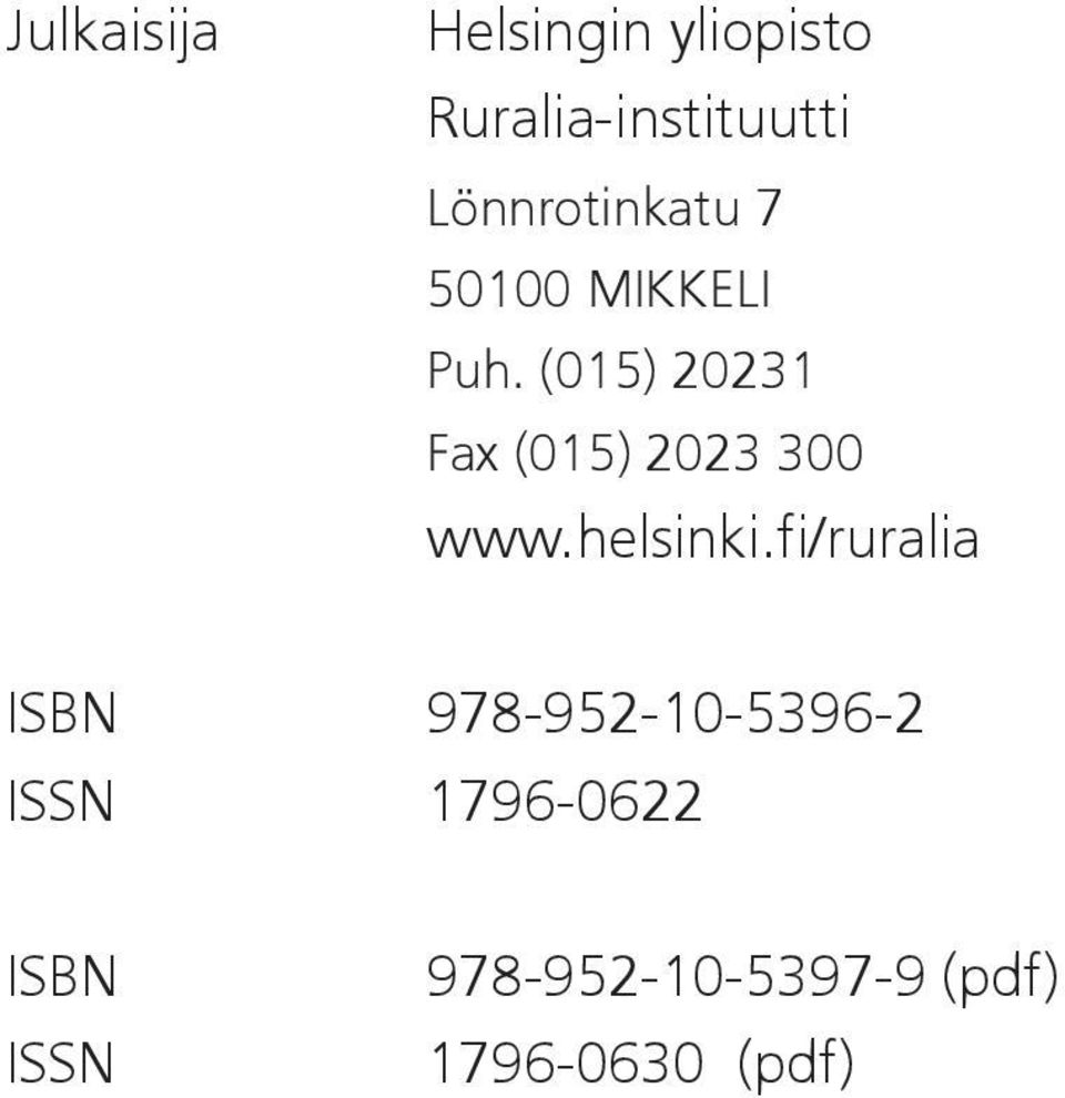 (015) 20231 Fax (015) 2023 300 www.helsinki.