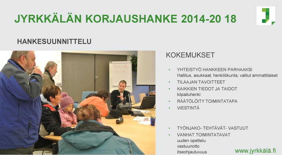 TAVOITTEET KAIKKIEN TIEDOT JA TAIDOT kilpailuhenki RÄÄTÖLÖITY TOIMINTATAPA