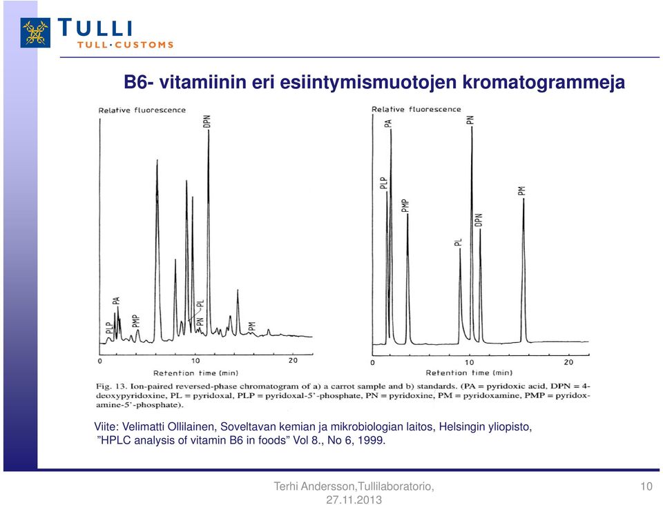 Soveltavan kemian ja mikrobiologian laitos,