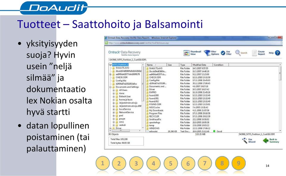 Hyvin usein neljä silmää ja dokumentaatio lex