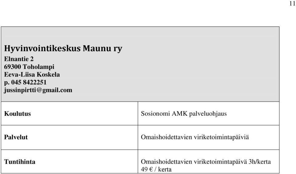 com Sosionomi AMK palveluohjaus Omaishoidettavien