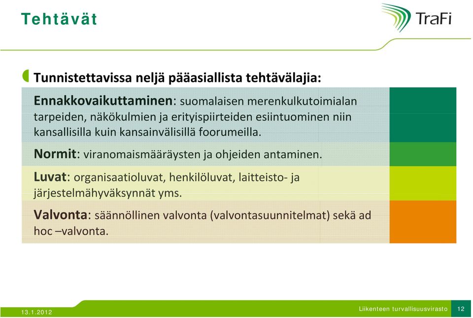 Normit: viranomaismääräysten ja ohjeiden antaminen.