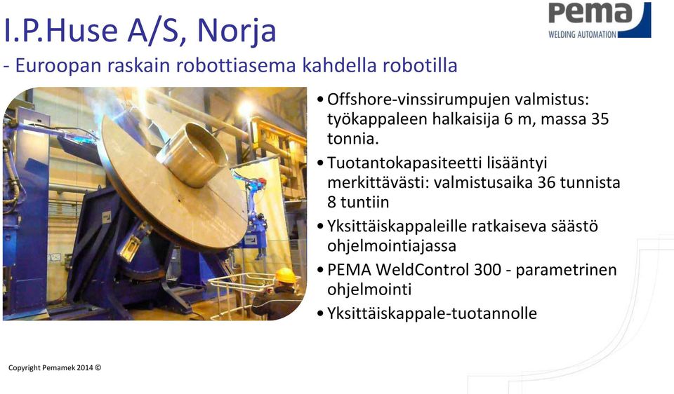 Tuotantokapasiteetti lisääntyi merkittävästi: valmistusaika 36 tunnista 8 tuntiin