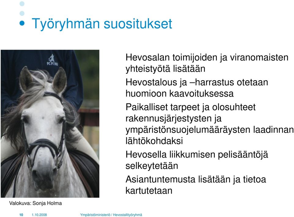 tarpeet ja olosuhteet rakennusjärjestysten ja ympäristönsuojelumääräysten laadinnan