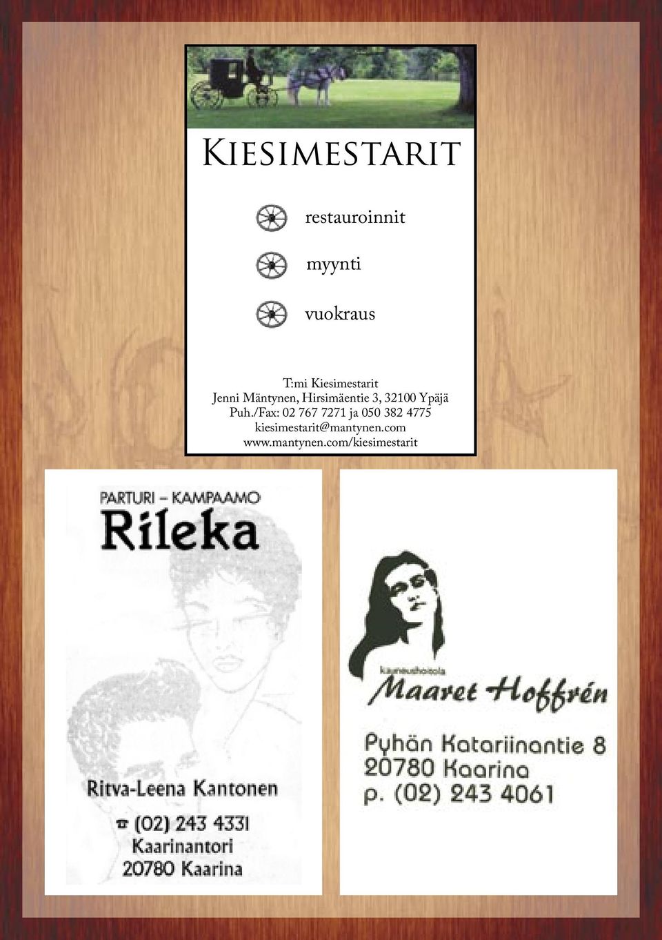 32100 Ypäjä Puh.