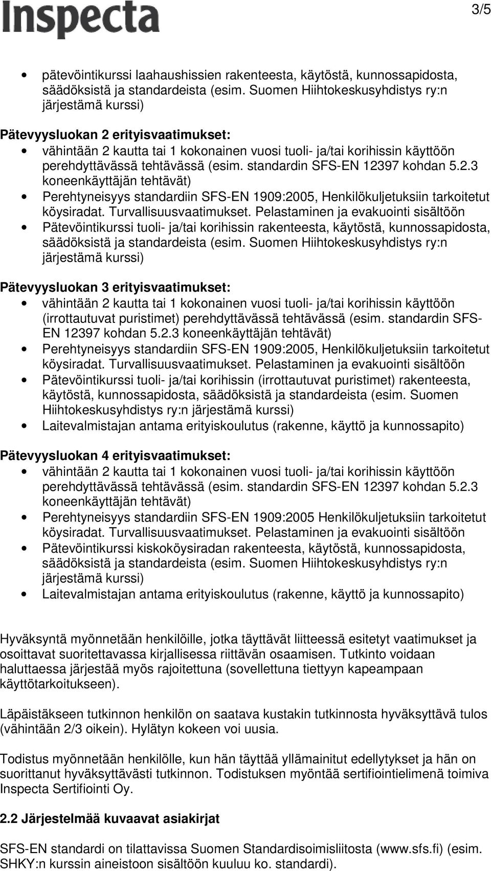 standardin SFS- EN 123