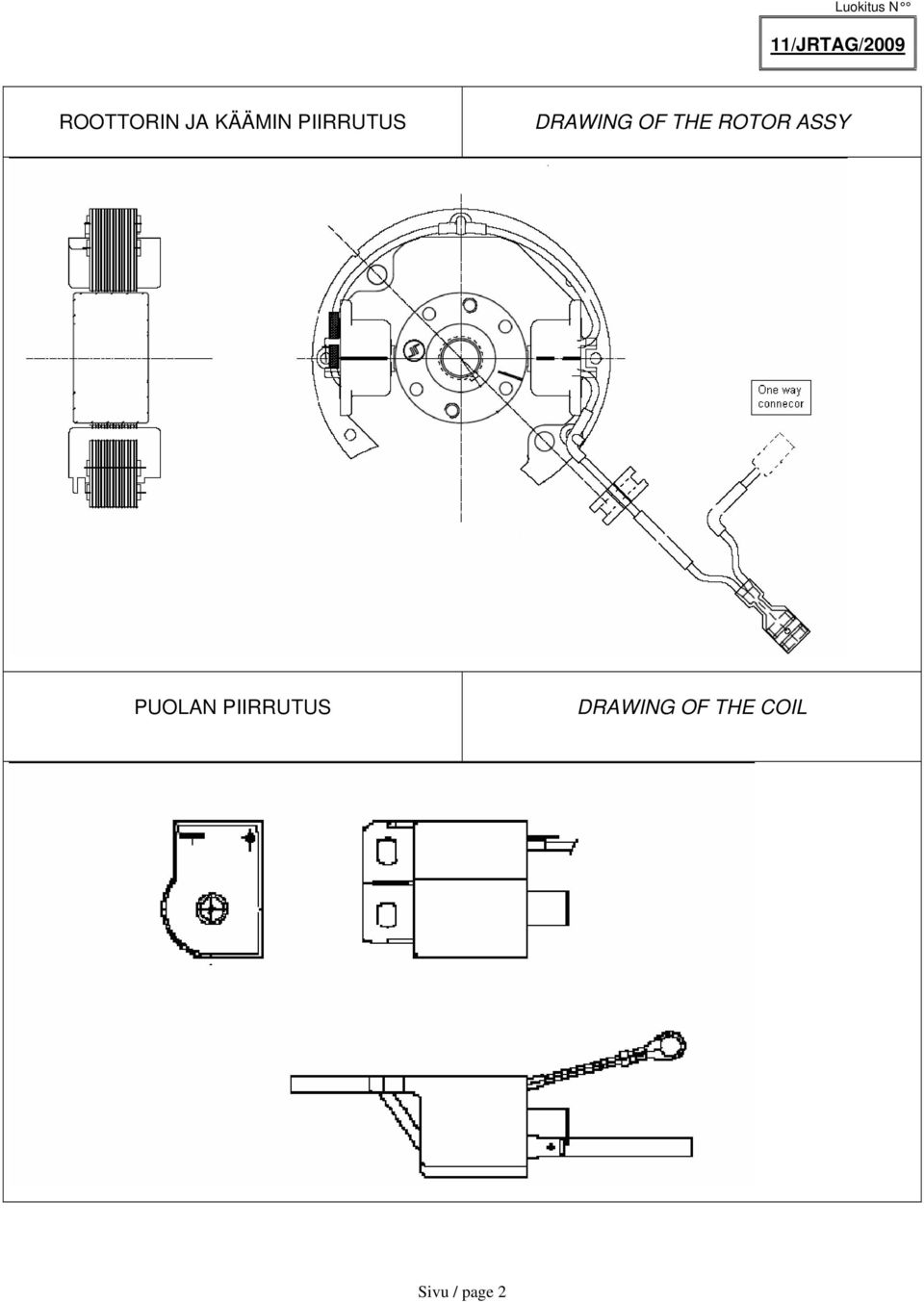 THE ROTOR ASSY PUOLAN