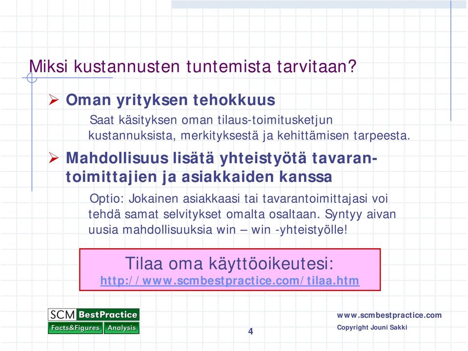 kehittämisen i tarpeesta.