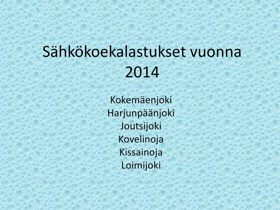 Harjunpäänjoki Joutsijoki