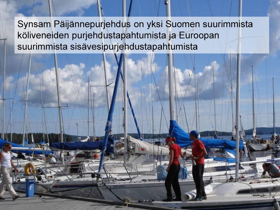 purjehdustapahtumista ja Euroopan