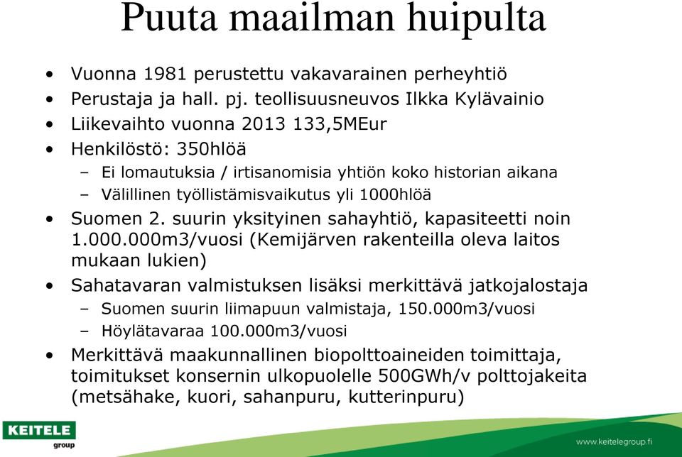 työllistämisvaikutus yli 1000h