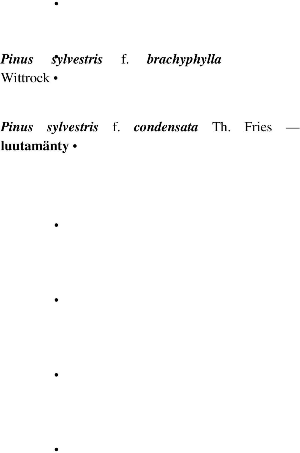 condensata Th.
