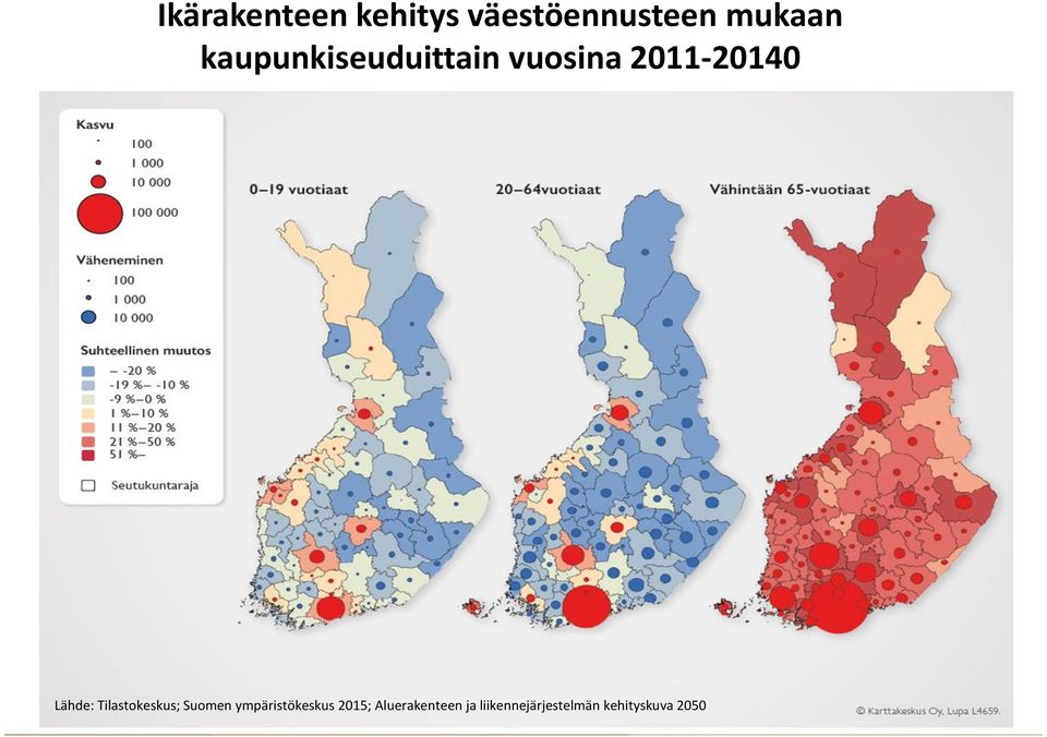 Tilastokeskus; Suomen ympäristökeskus 2015;