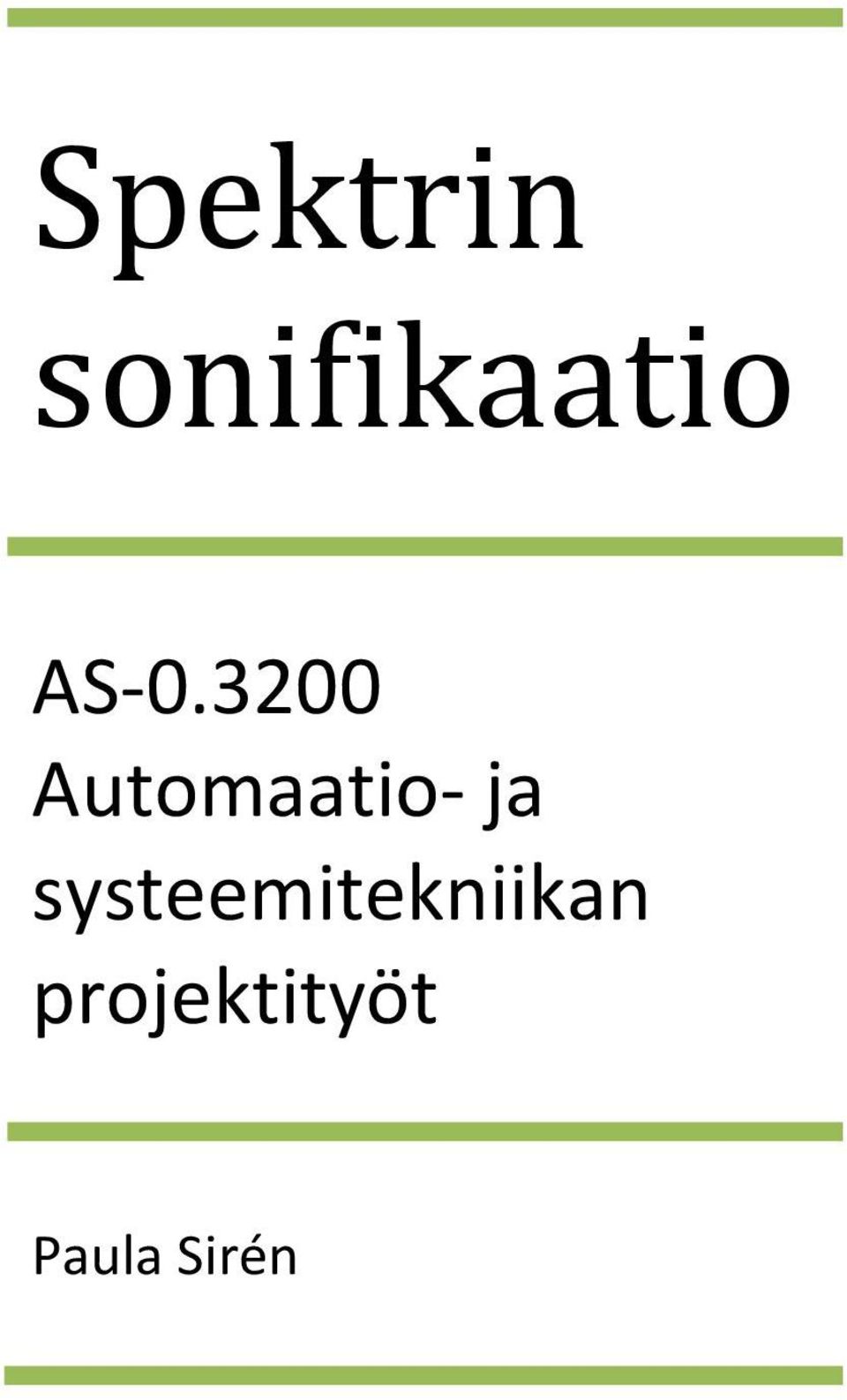 ja systeemitekniikan