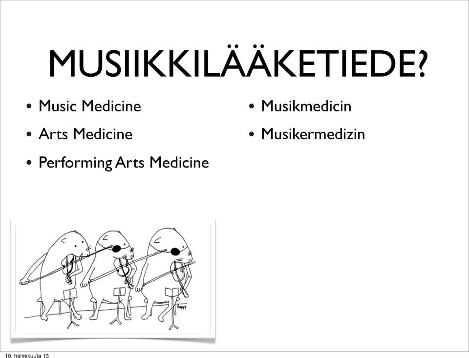 Medicine Musikmedicin