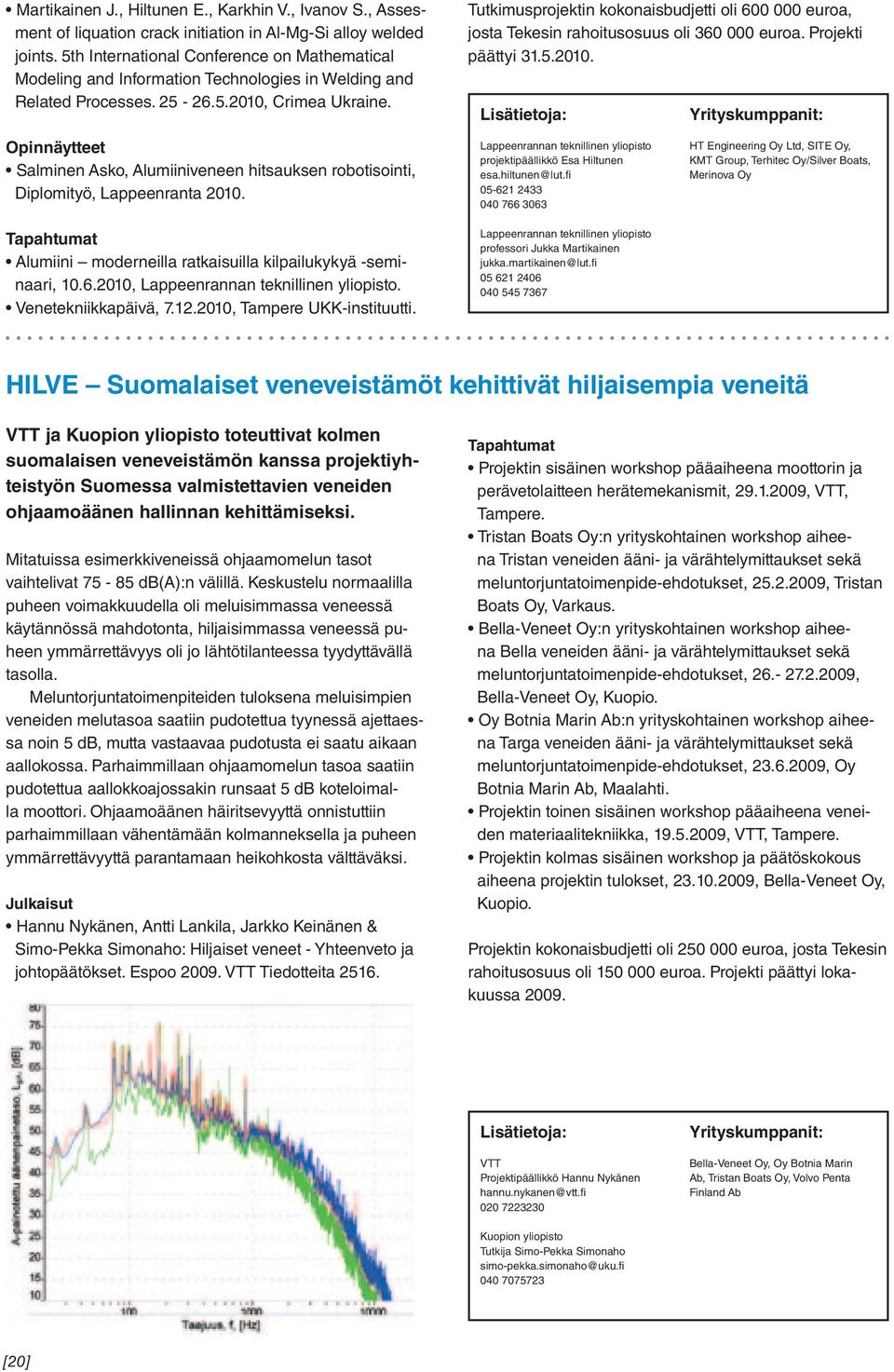 Tutkimusprojektin kokonaisbudjetti oli 600 000 euroa, josta Tekesin rahoitusosuus oli 360 000 euroa. Projekti päättyi 31.5.2010.