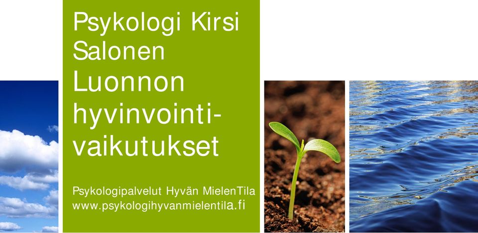 Psykologipalvelut Hyvän