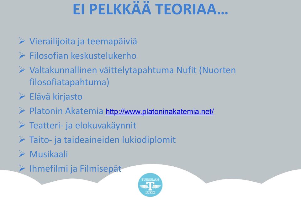 kirjasto Platonin Akatemia http://www.platoninakatemia.