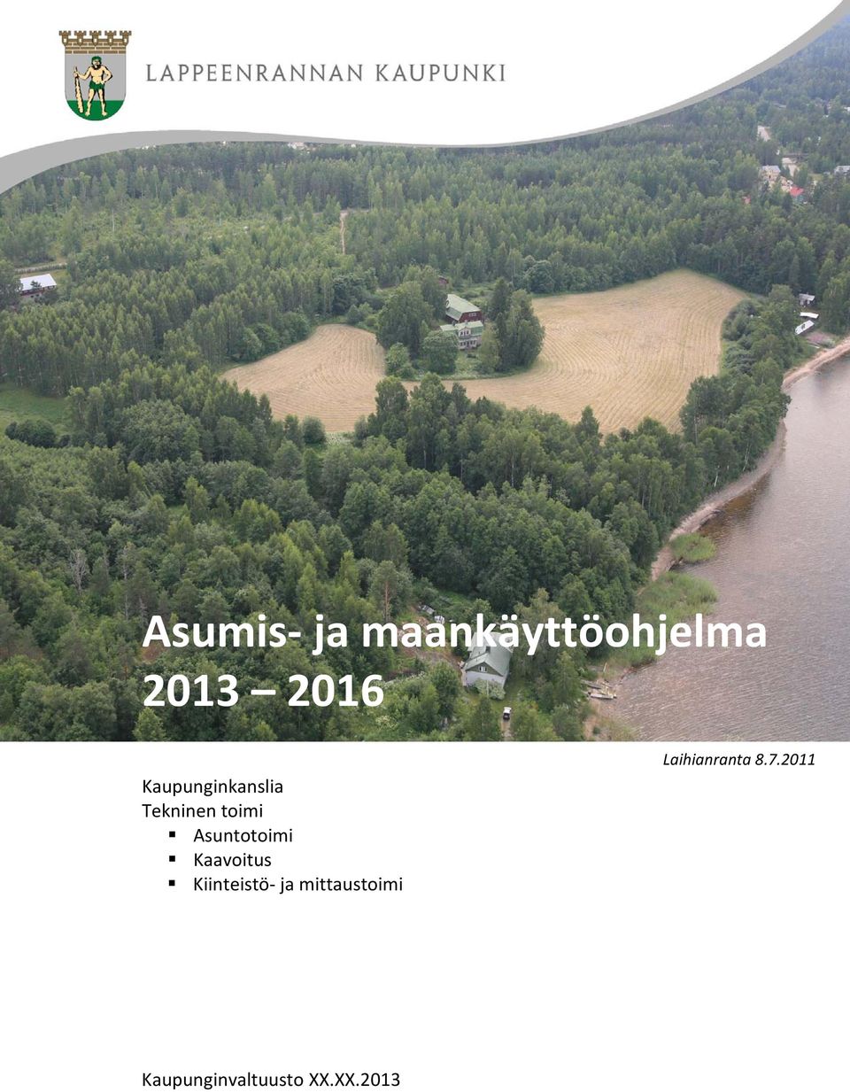 Asuntotoimi Kaavoitus Kiinteistö ja