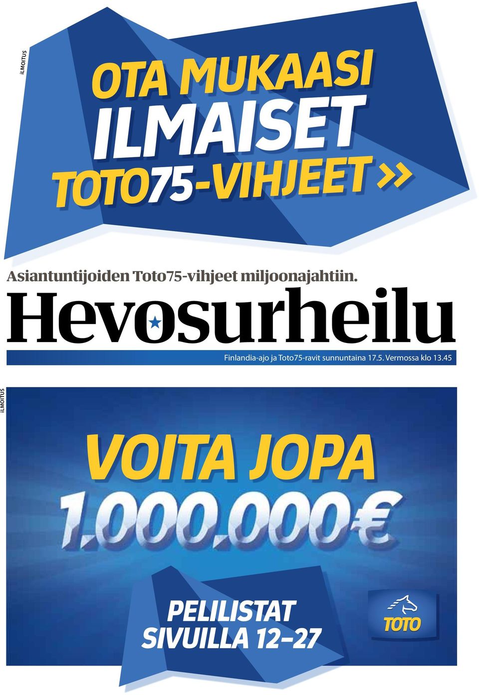 Hevosurheilu Finlandia-ajo ja