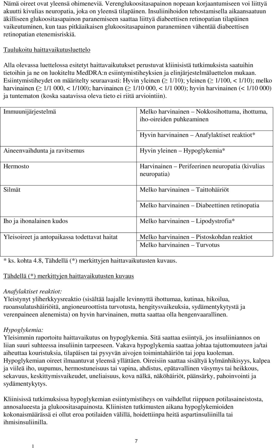 paraneminen vähentää diabeettisen retinopatian etenemisriskiä.