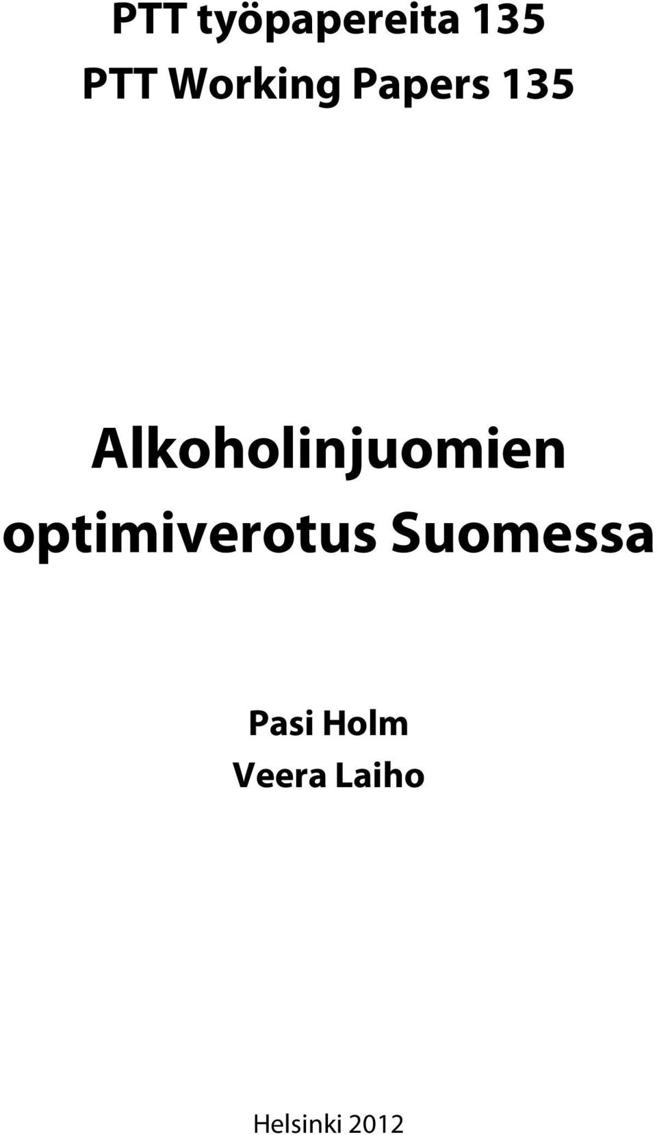 Alkoholinjuomien