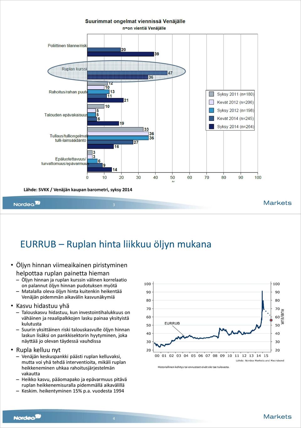 investointihalukkuus on vähäinen ja reaalipalkkojen lasku painaa yksityistä kulutusta Suurin yksittäinen riski talouskasvulle öljyn hinnan laskun lisäksi on pankkisektorin hyytyminen, joka näyttää jo