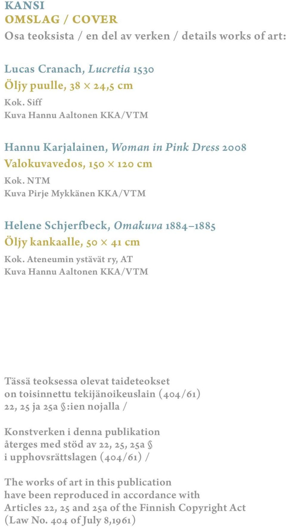 NTM Kuva Pirje Mykkänen KKA/VTM Helene Schjerfbeck, Omakuva 1884 1885 Öljy kankaalle, 50 41 cm Kok.