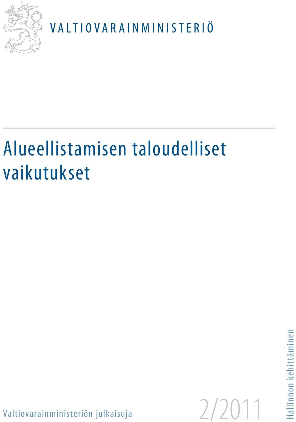 Valtiovarainministeriön