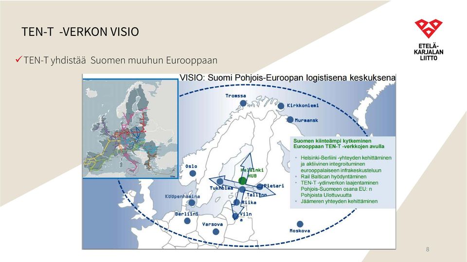 yhdistää Suomen