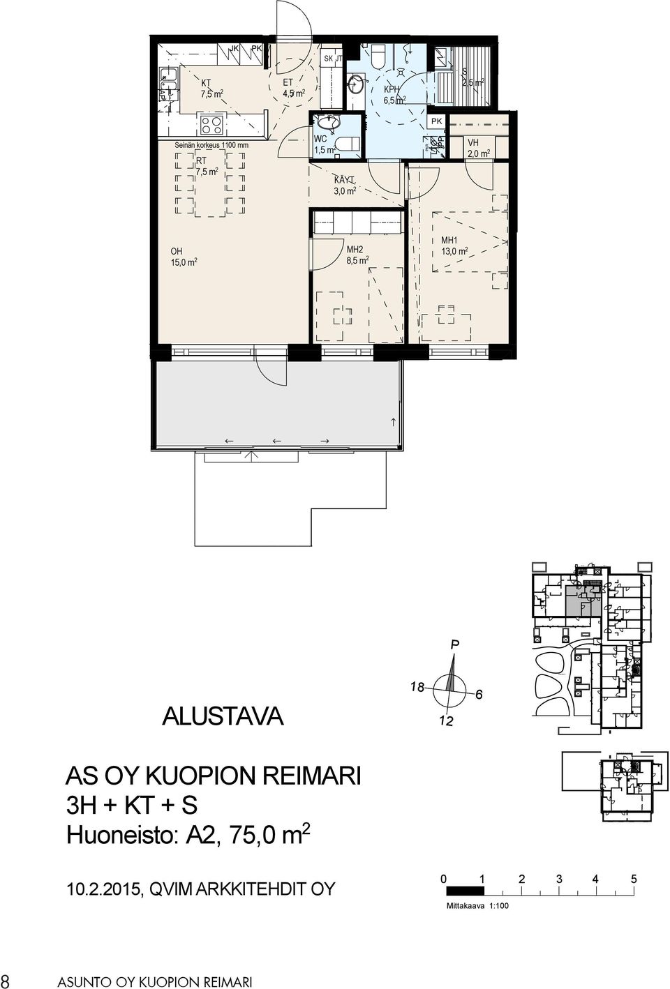 m 2 1,5 m 2 ÄYT.