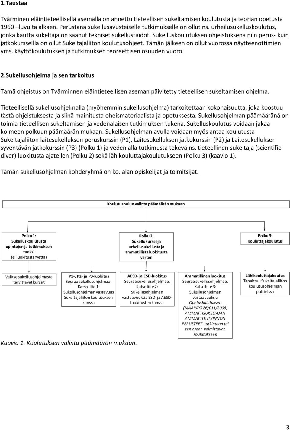 Tämän jälkeen on ollut vuorossa näytteenottimien yms. käyttökoulutuksen ja tutkimuksen teoreettisen osuuden vuoro. 2.