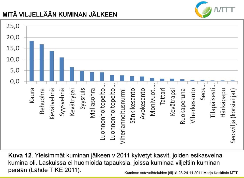 joiden esikasveina kumina oli.