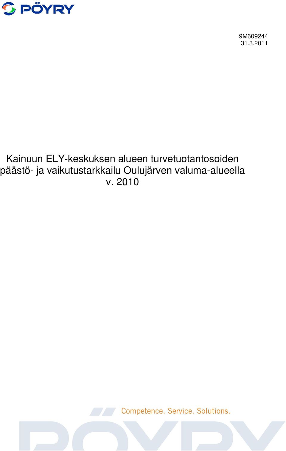 vaikutustarkkailu Oulujärven