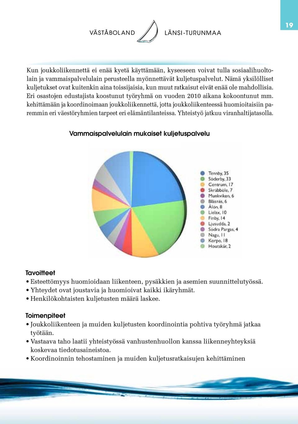 kehittämään ja koordinoimaan joukkoliikennettä, jotta joukkoliikenteessä huomioitaisiin paremmin eri väestöryhmien tarpeet eri elämäntilanteissa. Yhteistyö jatkuu viranhaltijatasolla.