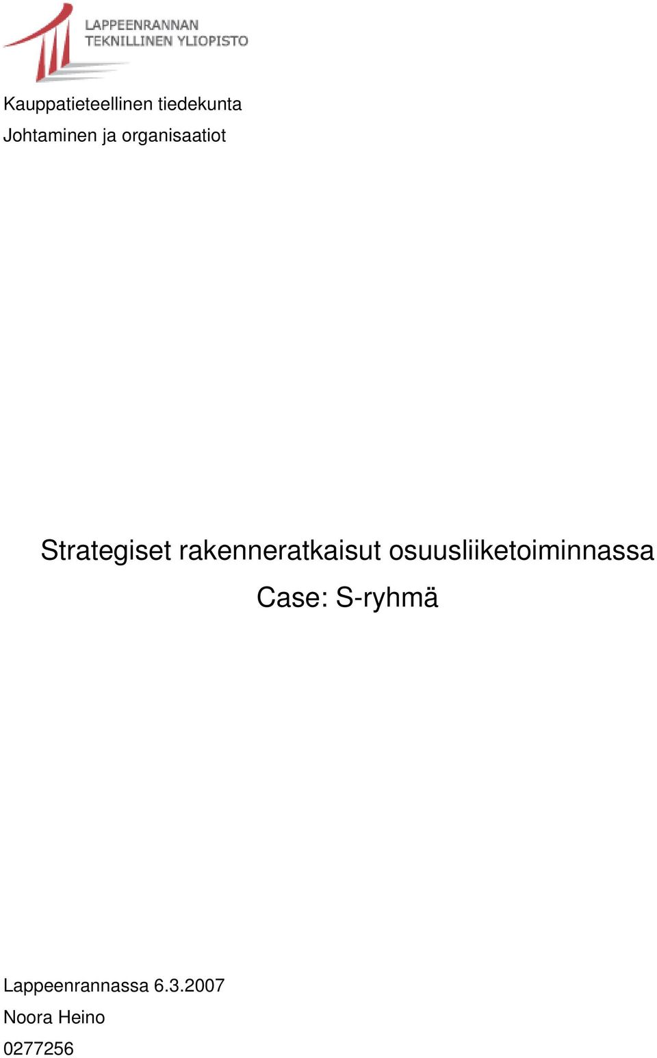 rakenneratkaisut osuusliiketoiminnassa