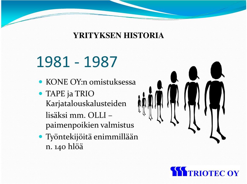 Karjatalouskalusteiden lisäksi mm.