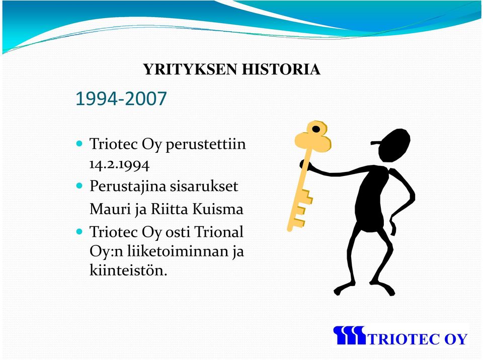 1994 Perustajina sisarukset Mauri ja