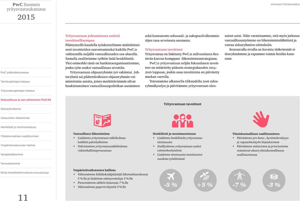 Johtoryhmä sai päätettäväkseen ohjausryhmän valmistelemia asioita, joista merkittävimmät olivat hankintatoimen vastuullisuuspolitiikan uusiminen sekä kannanotto seksuaali- ja sukupuolivähemmistöjen