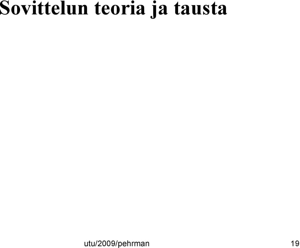 tausta