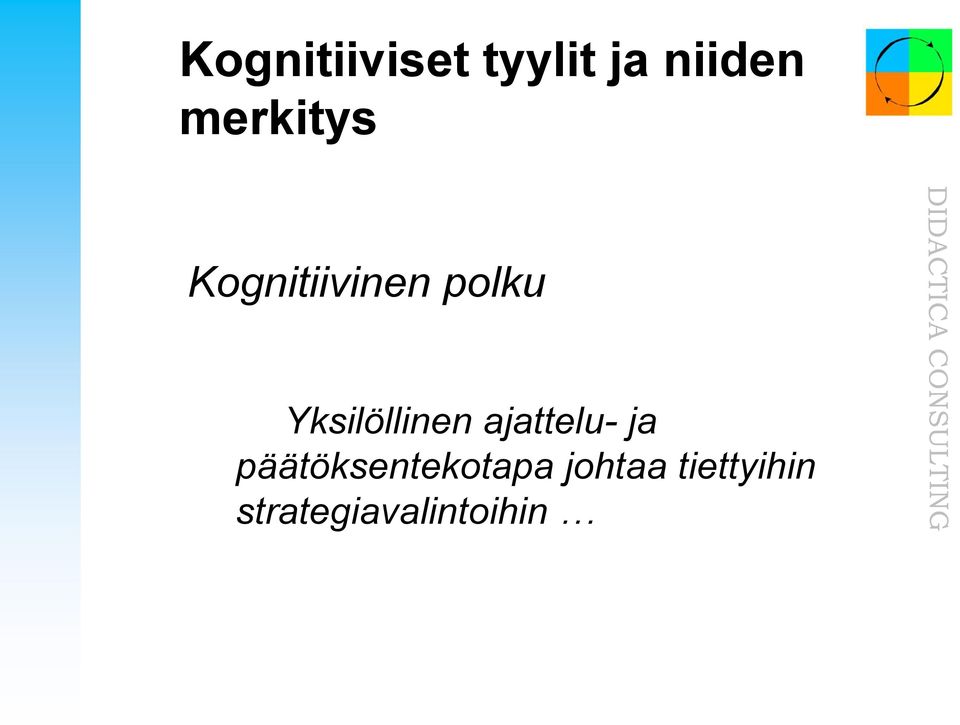 Yksilöllinen ajattelu- ja