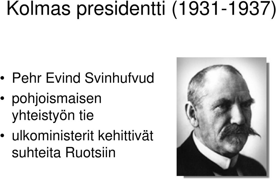 pohjoismaisen yhteistyön tie